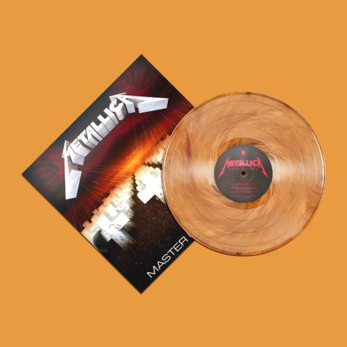 Metallica Master Of Puppets - Battery Brick Coloured Vinyl